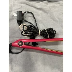 Ultra CHI flat iron 1” Inch GF1374 Pink Fuschia Excellent Condition Tested